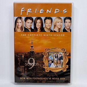 Friends The Complete Ninth Season DVD 4-Disc Box Set Deluxe Edition TV Sitcom‎